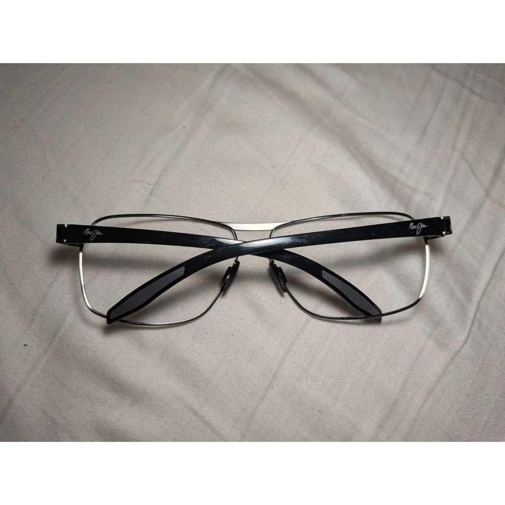 Maui Jim Sunglasses FRAMES ONLY MJ835 02C Gunmetal Square 61.5-15 135 Italy